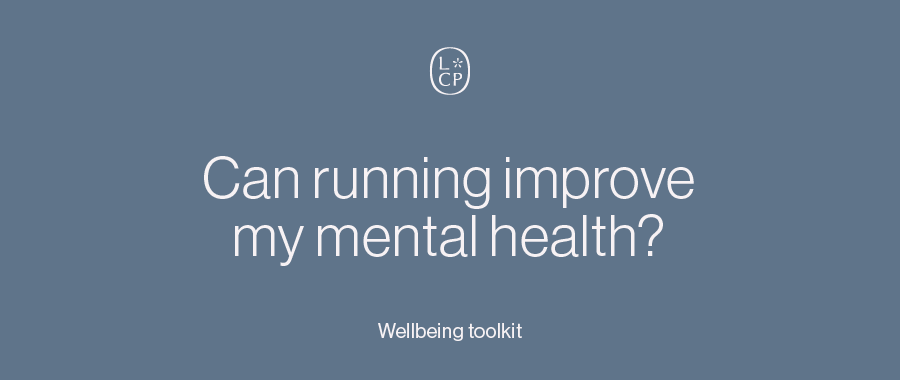 Can running improve my mental health?